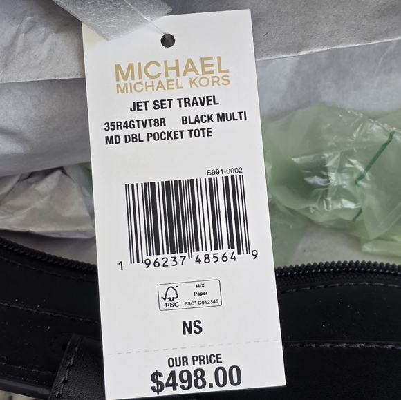 Michael Kors Jet Set Medium Tote Bag - Picture 7 of 9